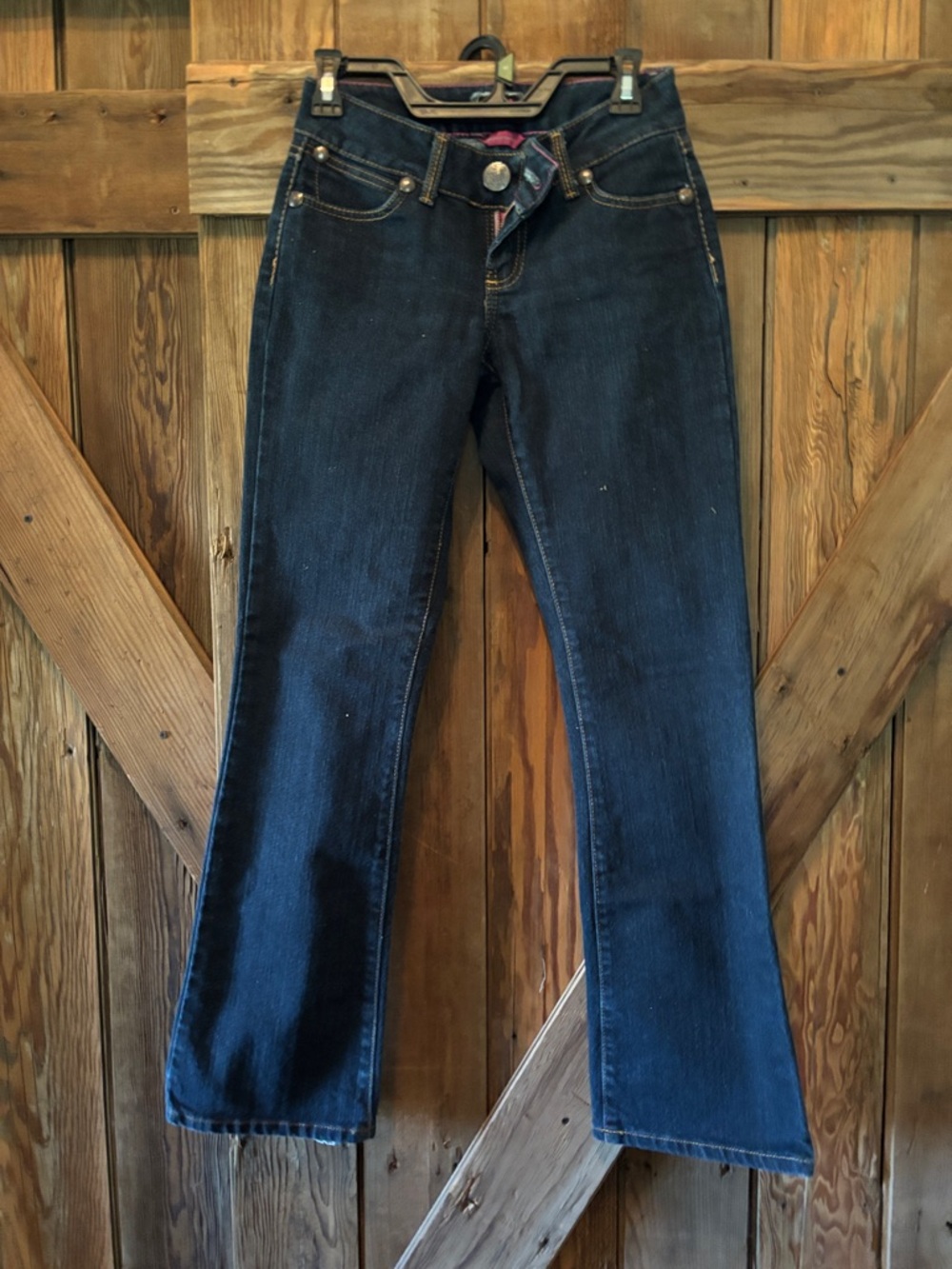 Wrangler Women's Dark Blue Boot Cut Jeans